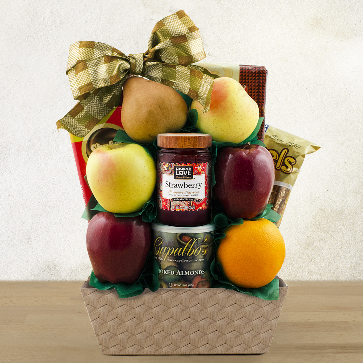prodimages/Capalbos Tel Aviv Fruit and Kosher Food Gift Basket